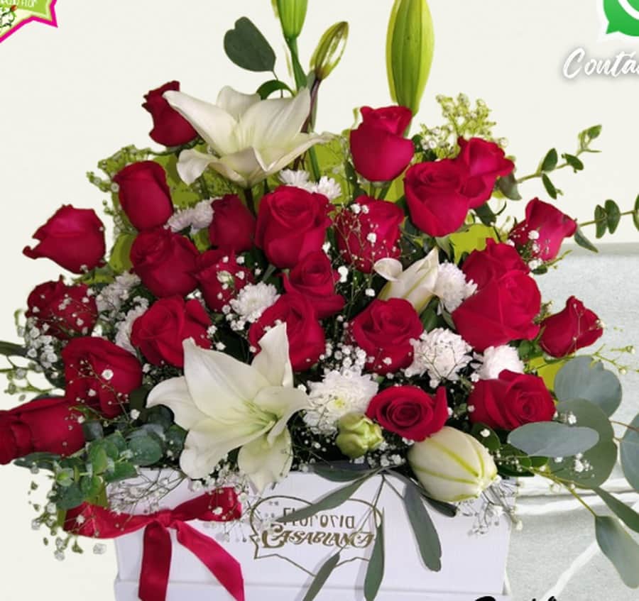 Colección Flores en caja — Florería Casablanca Torreón