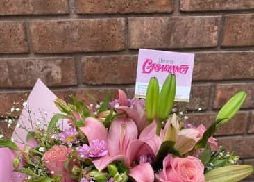 Lilis, Rosas y Margaritas tonos rosas — foto 1 Florería Casablanca Torreón
