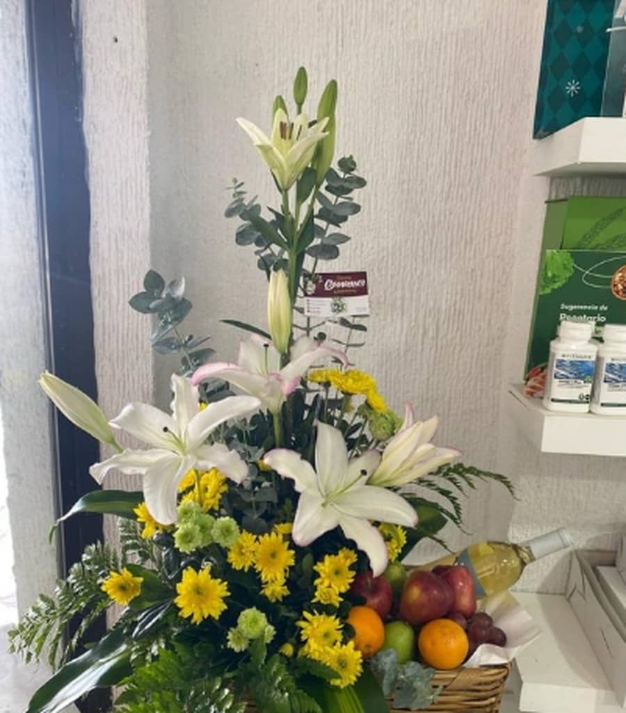 Arreglos con fruta — Florería Casablanca Torreón